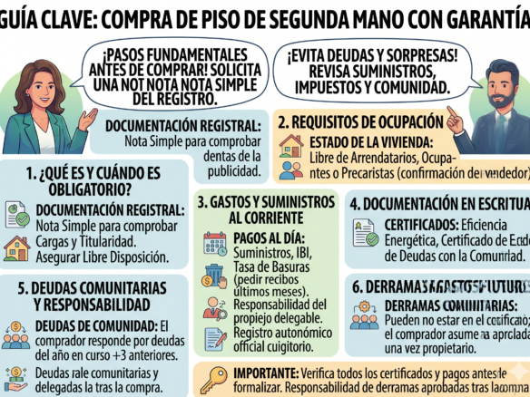 A tener en cuenta al comprar un piso de Segunda Mano
